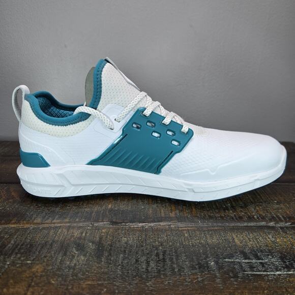NEW Puma Ignite Articulate Mens Size 9 Waterproof Golf Shoes White Blue - Picture 8 of 13